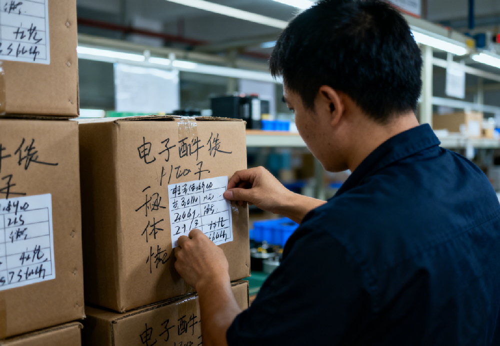 嘜頭手寫模糊 + 信息不符，電子配件空運美國被扣？英誠物流 3 步快速放行