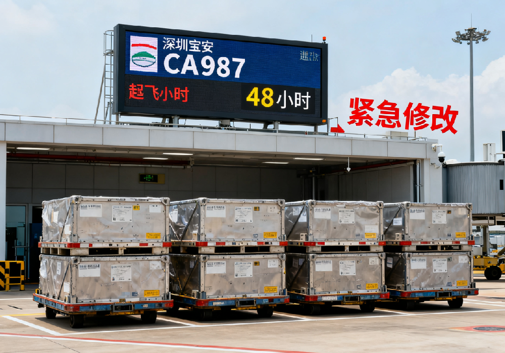 起飛前 48 小時(shí)急改收貨人與目的地？珠三角 3C 電子空運(yùn)的應(yīng)急實(shí)錄